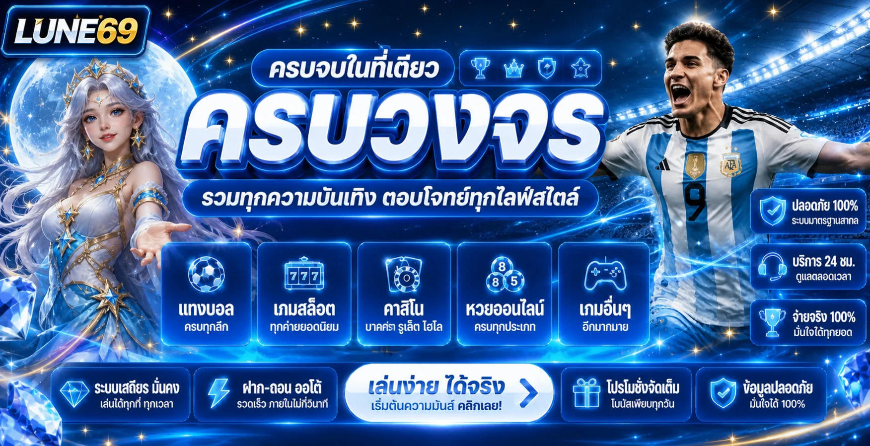 LUNE69 ทางเข้า สล็อต หวย คาสิโนครบ | POZA9